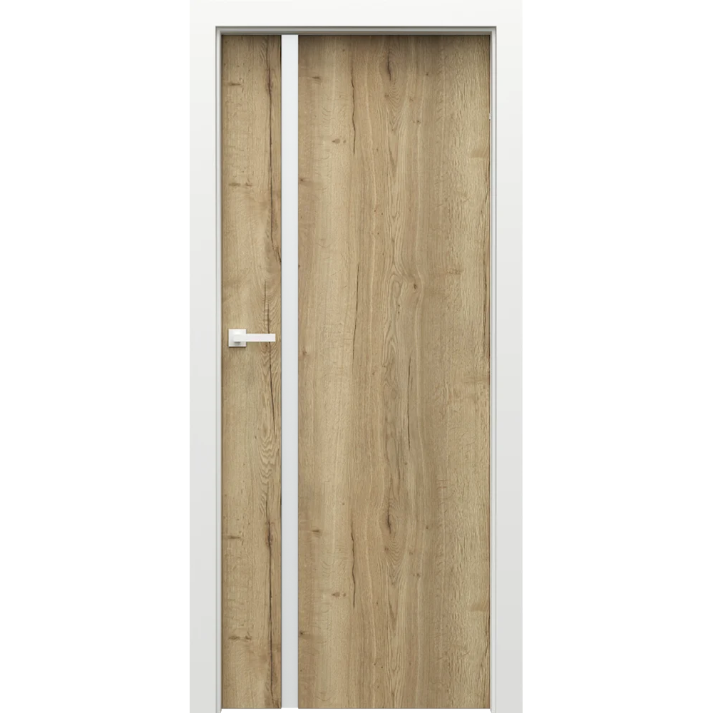 Ușă de interior LOFT with white door frame - Model 4.A