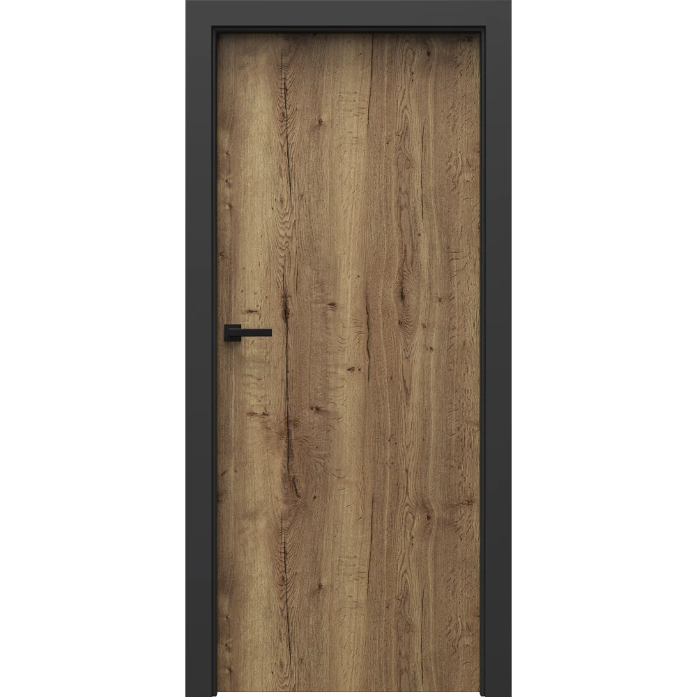 Ușă de interior LOFT with black door frame - Model 1.1