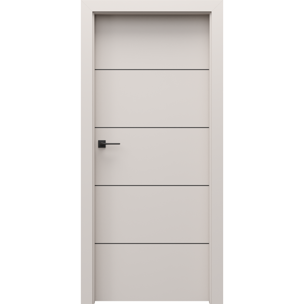 Ușa cu toc reglabil HDF LINE, Model E.1 - ST/DR