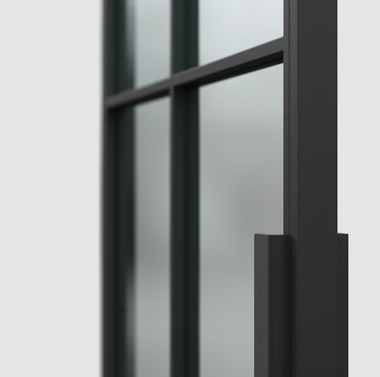 Ușă din sticlă LOFT STEEL Black Structure 1 - Model L.1.2